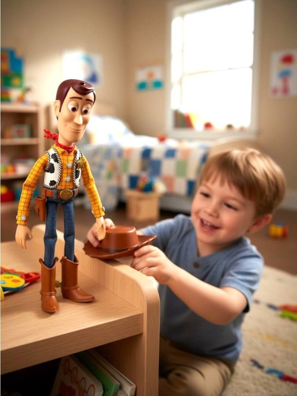 Disney Pixar Toy Story Woody Talking Action Figure Cowboy Doll